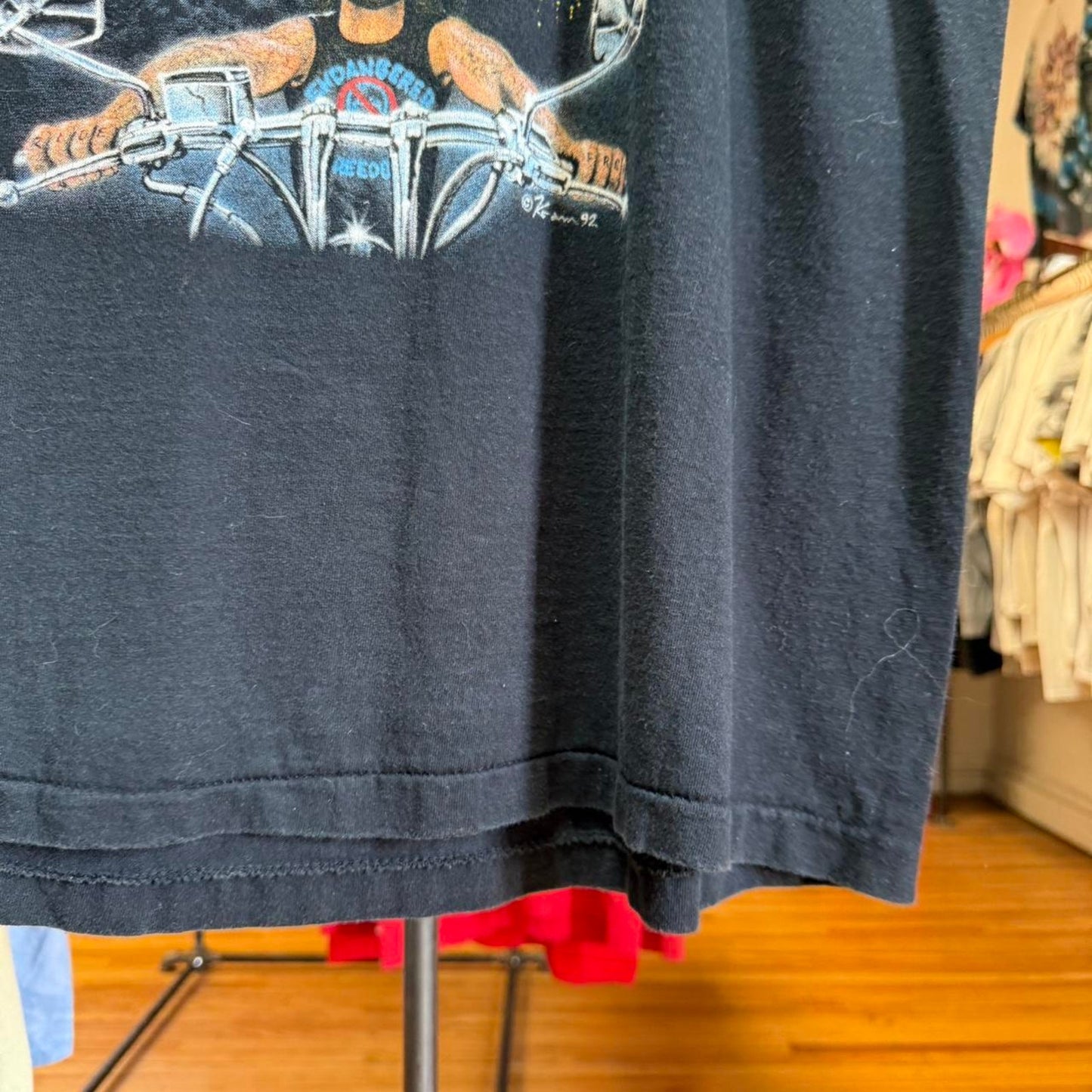 Vintage Y2K Sturgis Biker Motorcycle Eagle Wolf T-Shirt