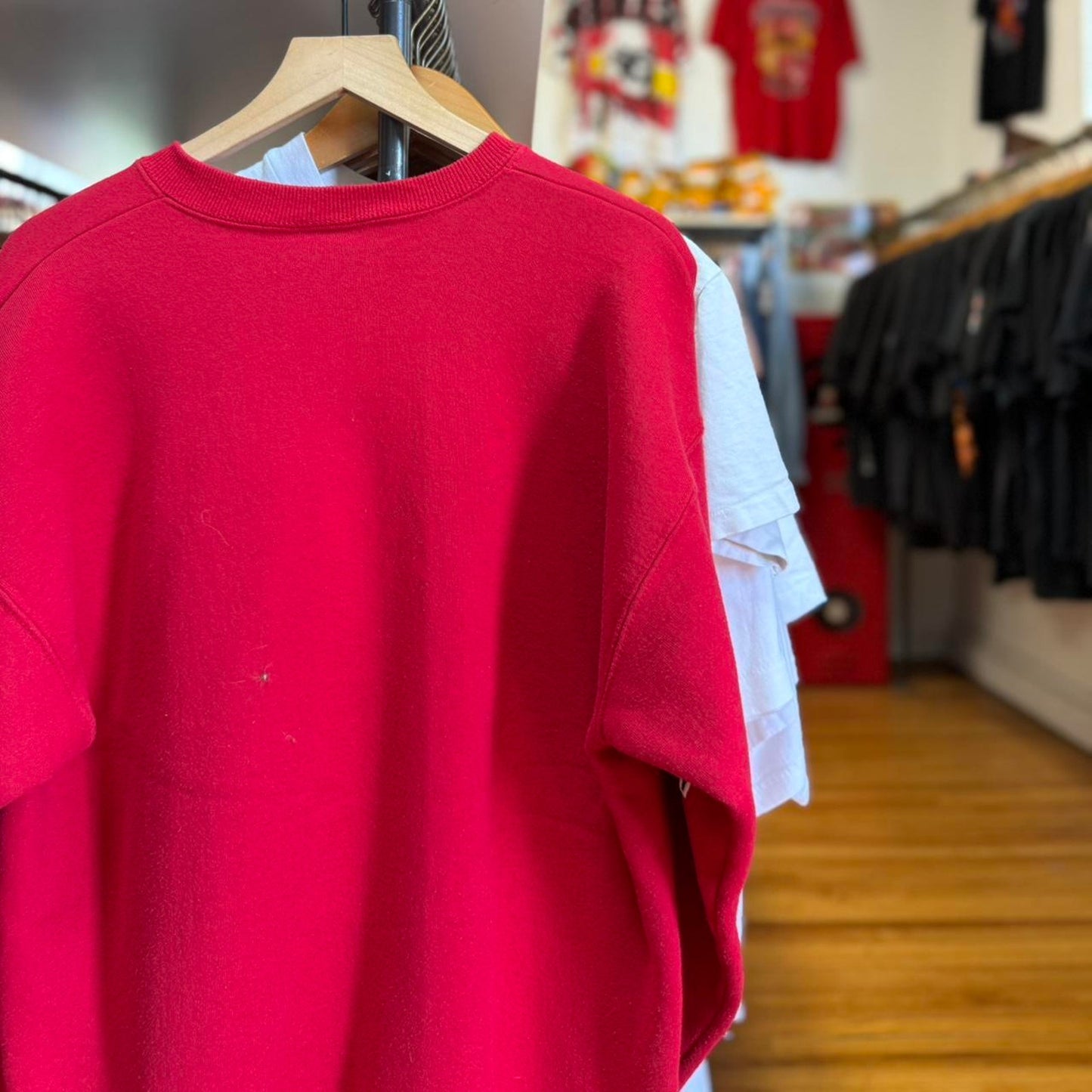 Vintage 90s Nebraska Huskers Helmet Spell Out Crewneck
