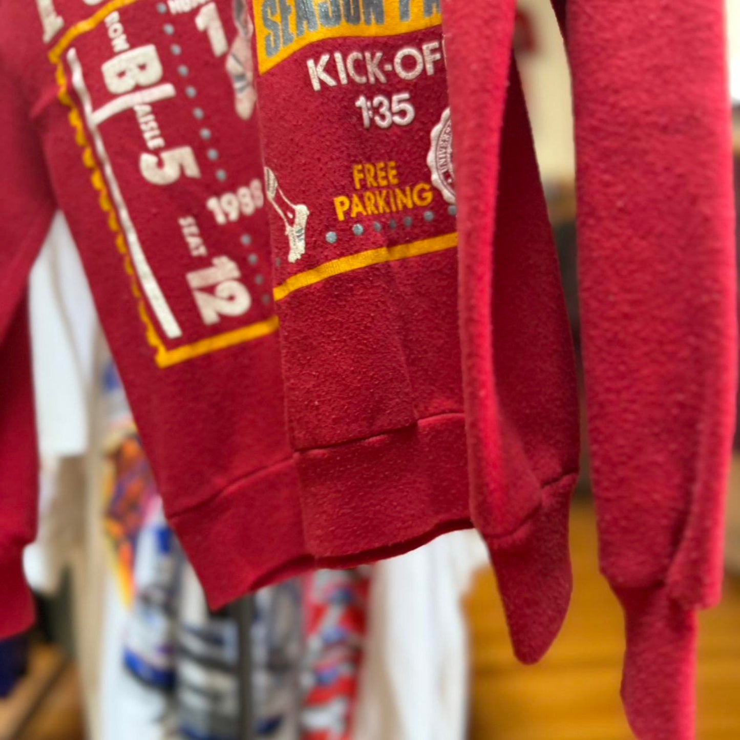 Vintage 90s Nebraska Huskers Football Fan Crewneck