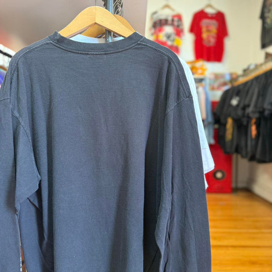 Vintage 90s Nike Swoosh Check Long Sleeve Shirt
