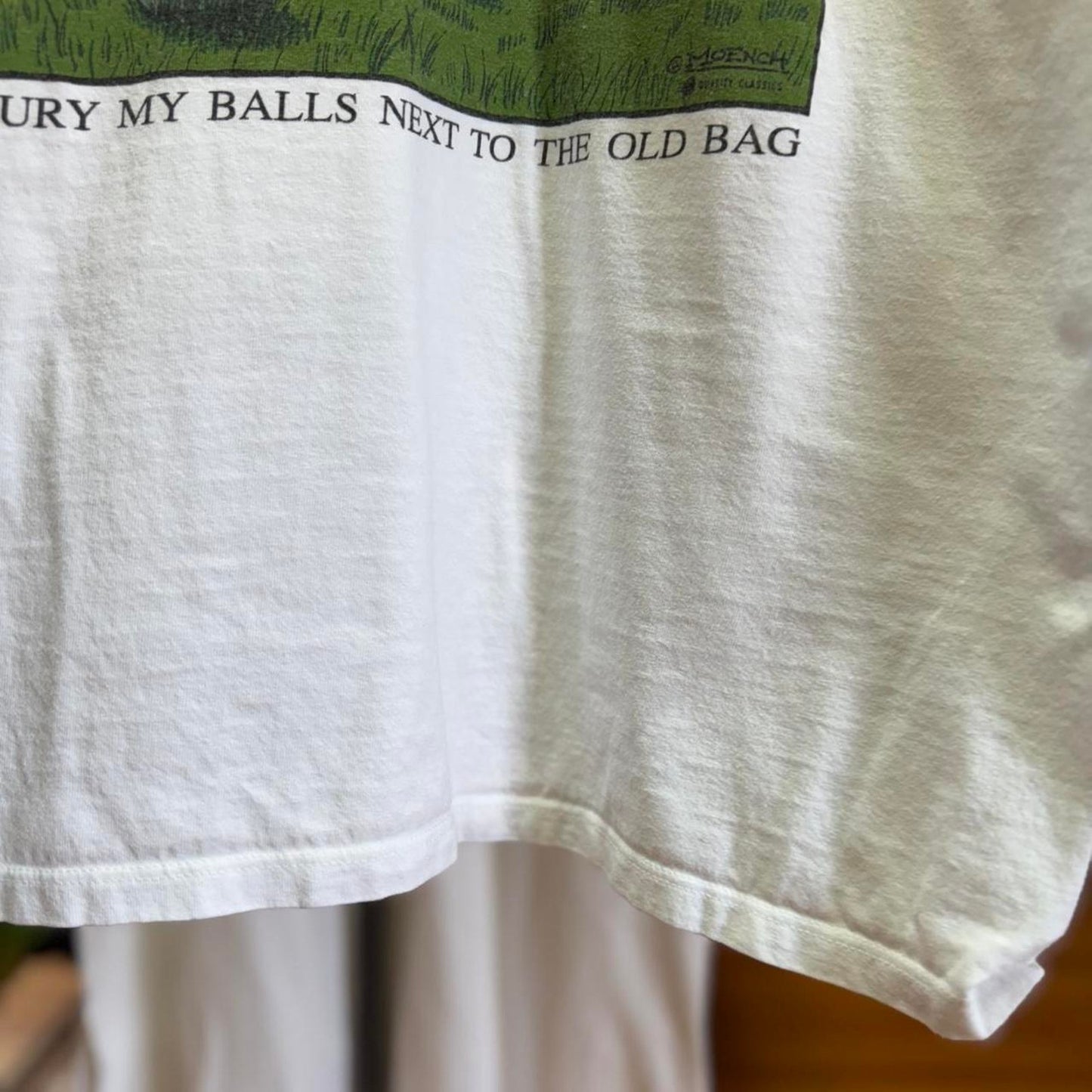 Vintage 90s Golfing Golf Funny Humor T-Shirt