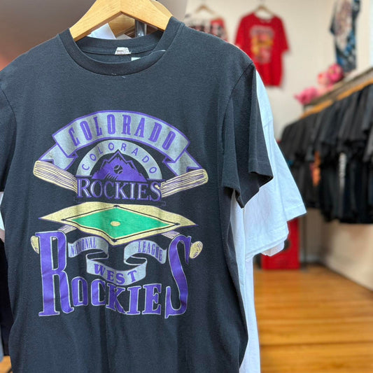 Vintage 90s Colorado Rockies MLB Baseball T-Shirt