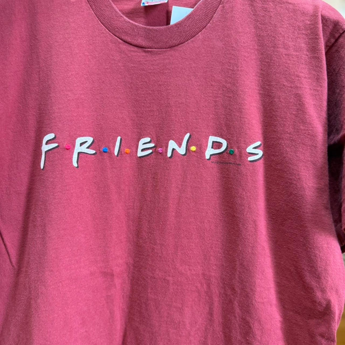 Vintage 90s Friends TV Show Logo Promo T-Shirt