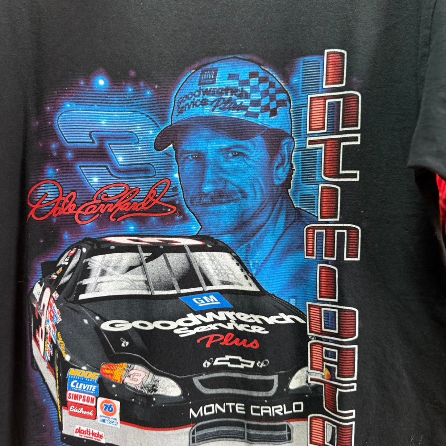 Vintage 90s Dale Earnhardt NASCAR Racing T-Shirt - Medium