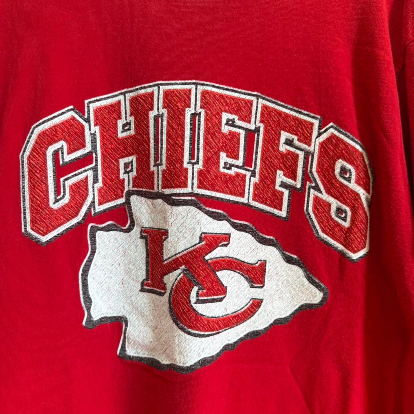 Vintage 90s Kansas City Chiefs KC Arrowhead NFL T-Shirt