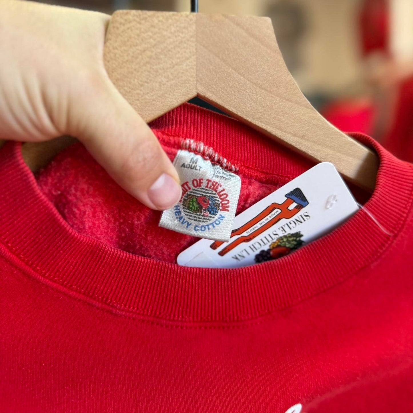 Vintage 90s Nebraska Huskers Life Without Football Crewneck