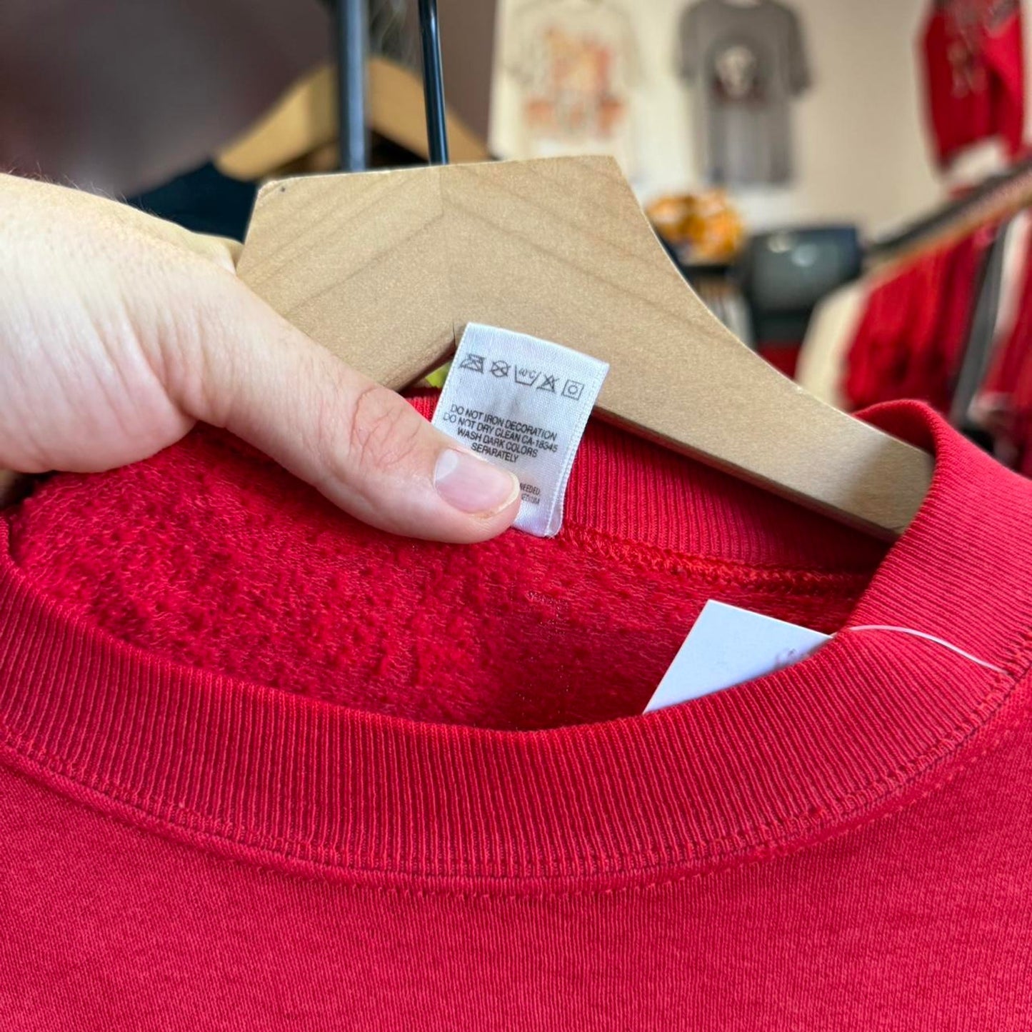Vintage 90s Nebraska Huskers Football Crewneck