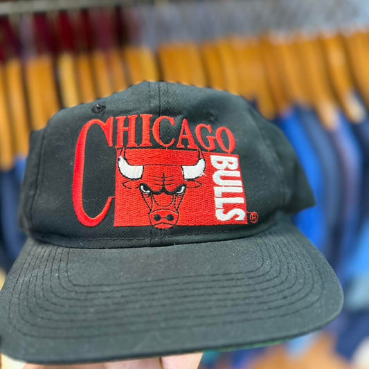 Vintage 90s Chicago Bulls NBA Basketball Snapback