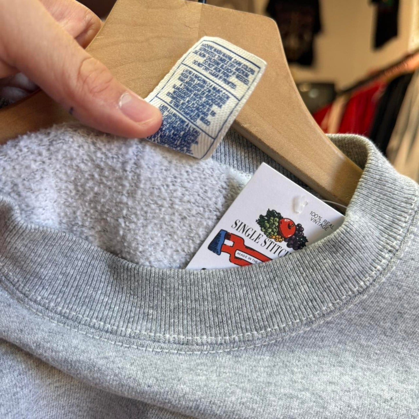 Vintage 90s Nebraska Huskers Embroidered Crewneck - Medium