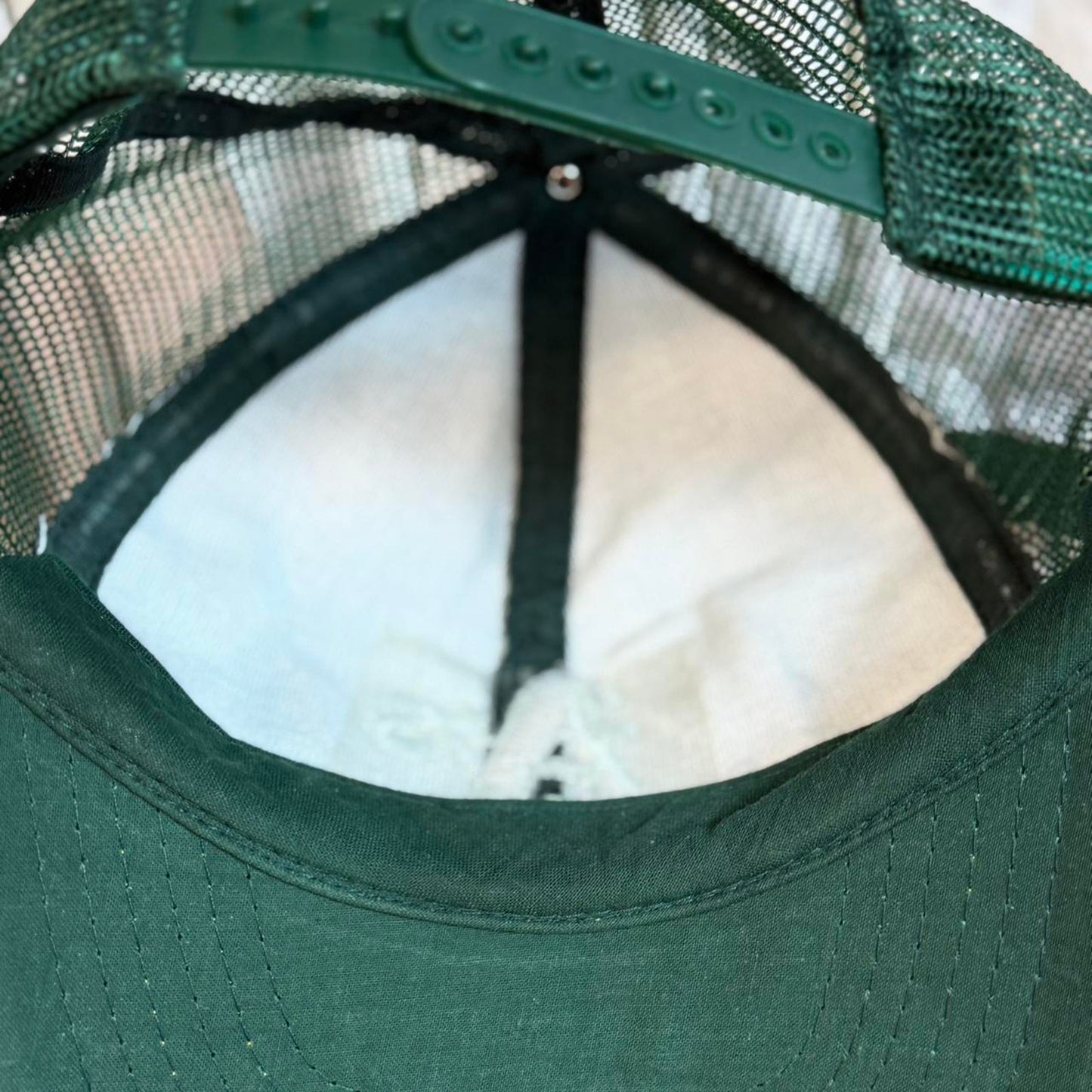 Vintage 90s Oakland Athletics Trucker MLB Snapback