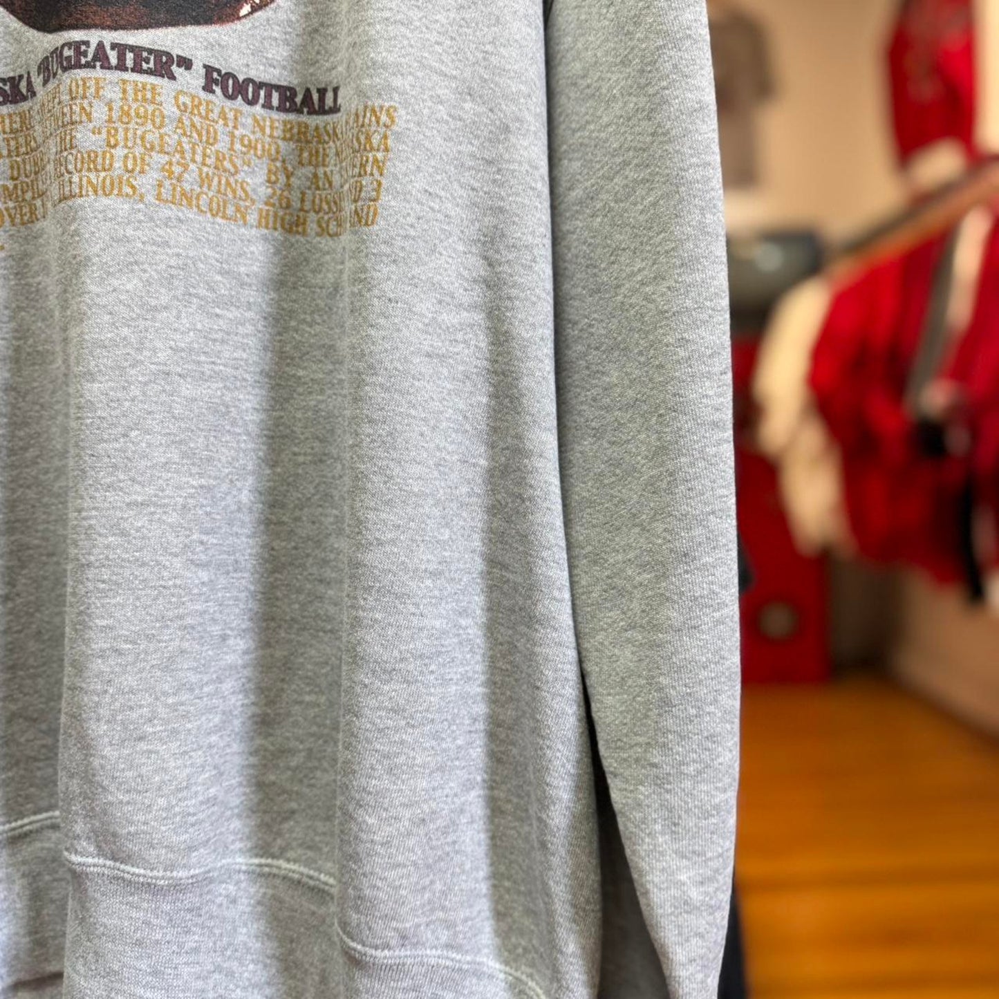 Vintage 90s Nebraska Huskers Bugeaters Crewneck