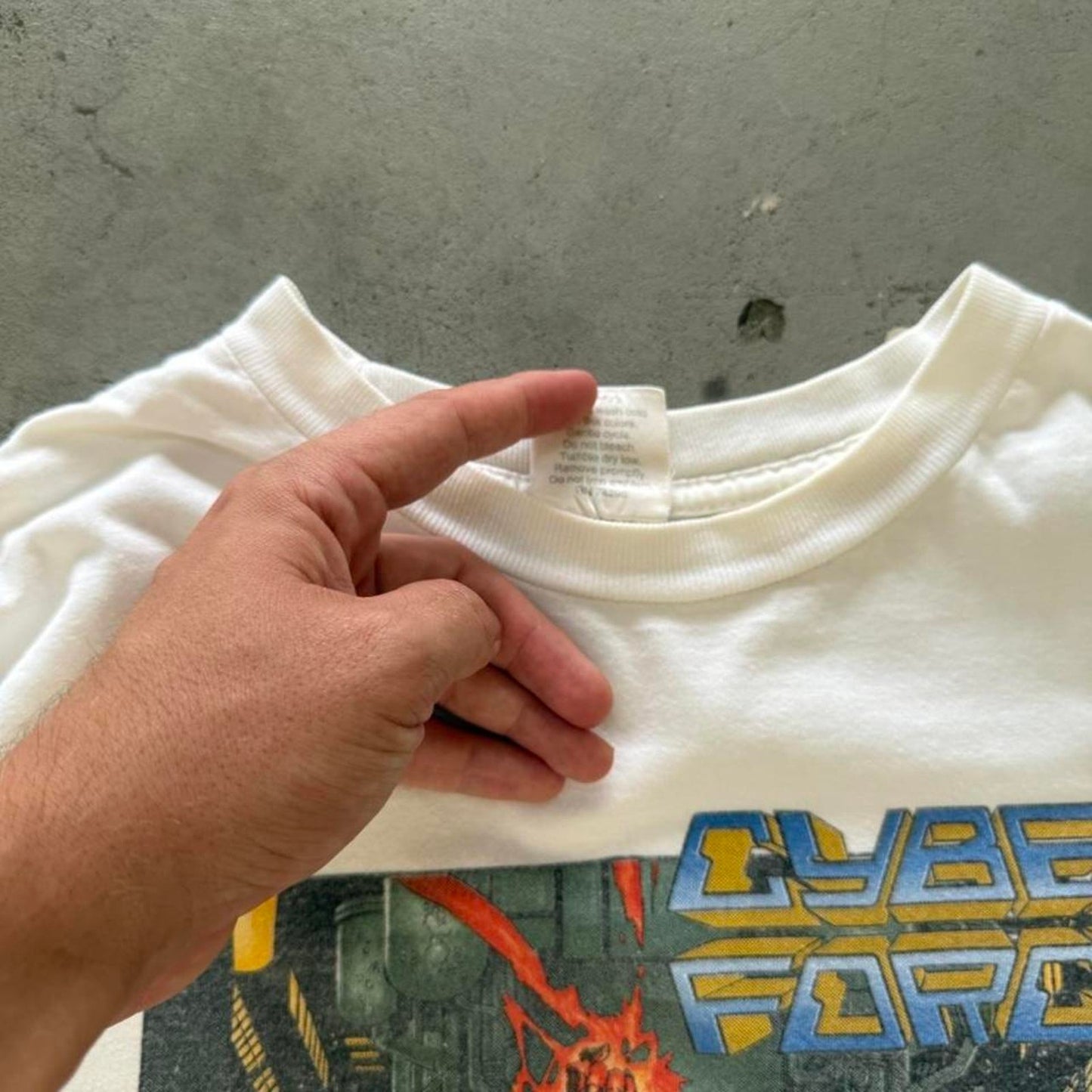 Vintage 90s Cyber Force Marvel Comic T-Shirt - X-Large