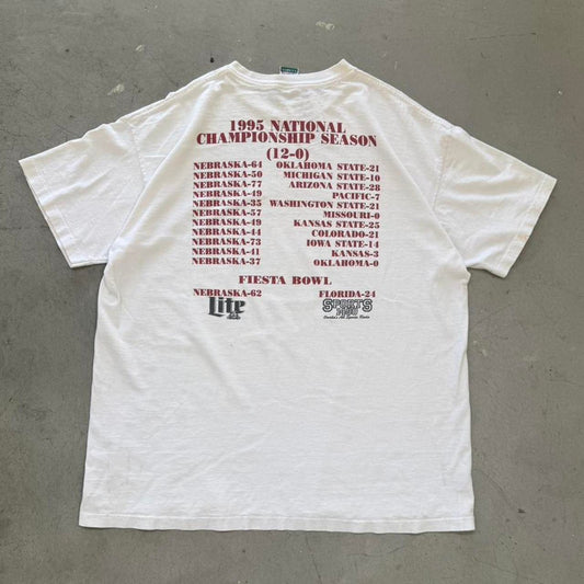 Vintage 90s Bugeaters Bugaha Nebraska Huskers T-Shirt - X-Large