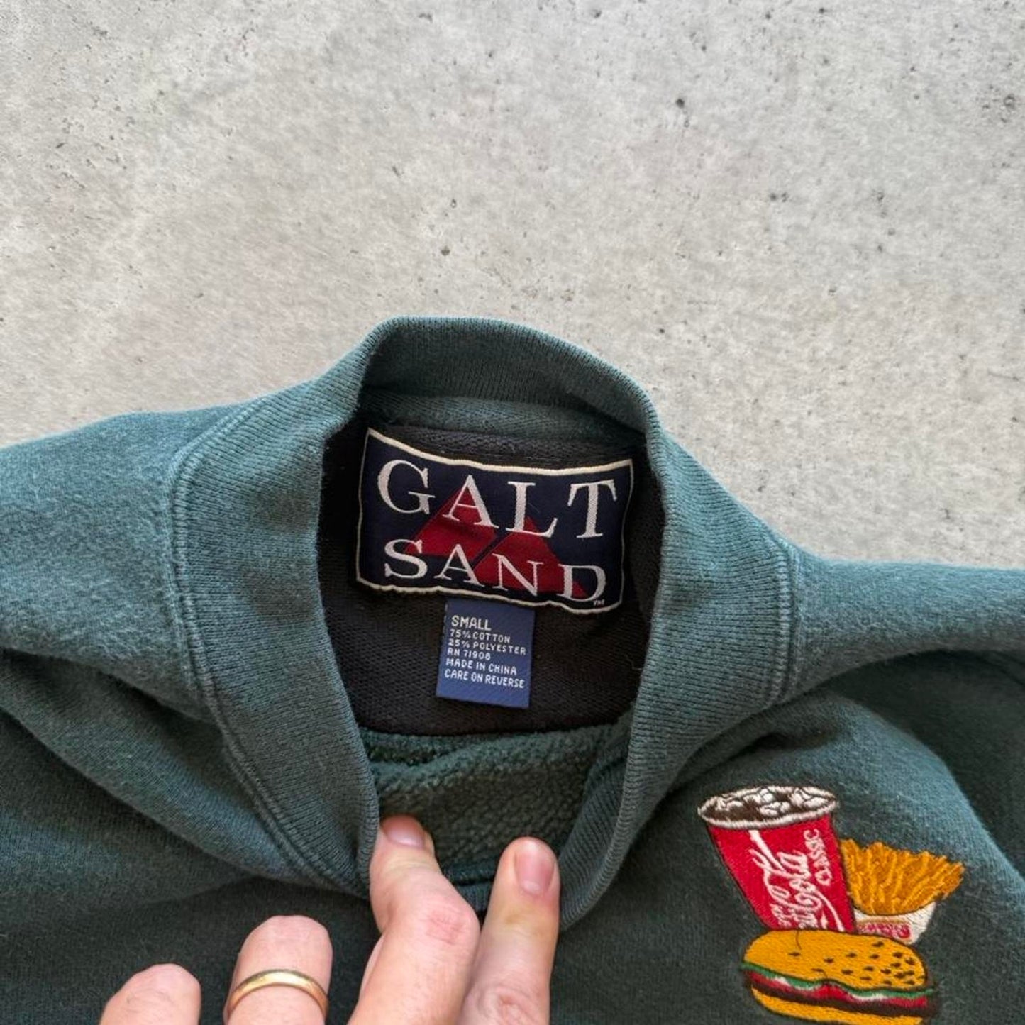 Vintage 90s Burger King Galt Sand Crewneck - Small