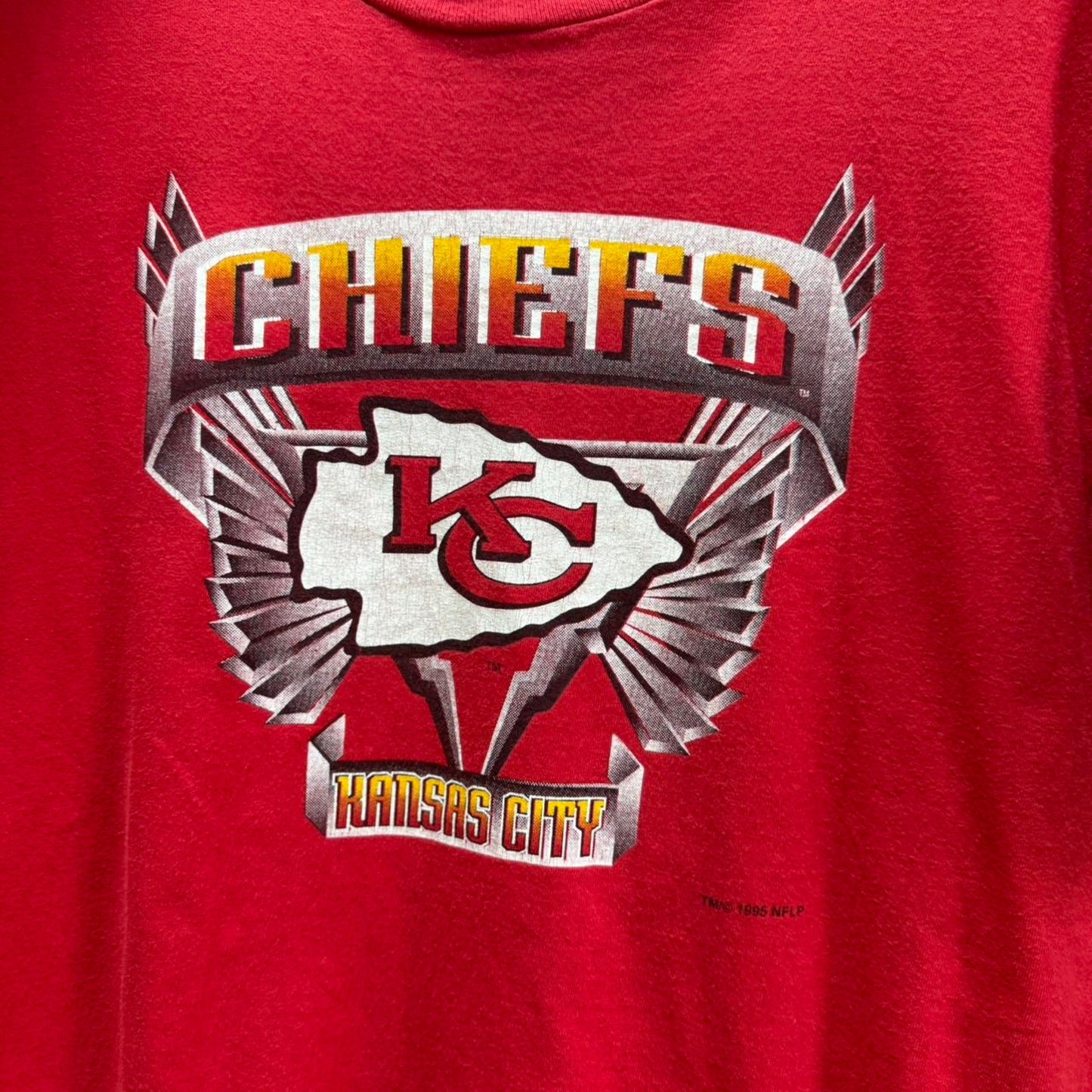 Vintage 90s Kansas City Chiefs NFL Football T-Shirt