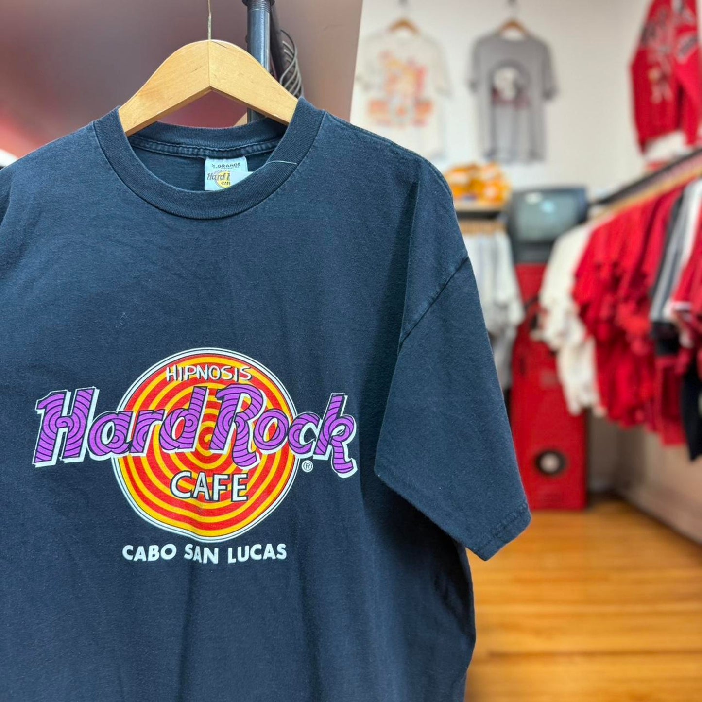 Vintage 90s Hard Rock Cafe Cabo San Lucas T-Shirt - X-Large