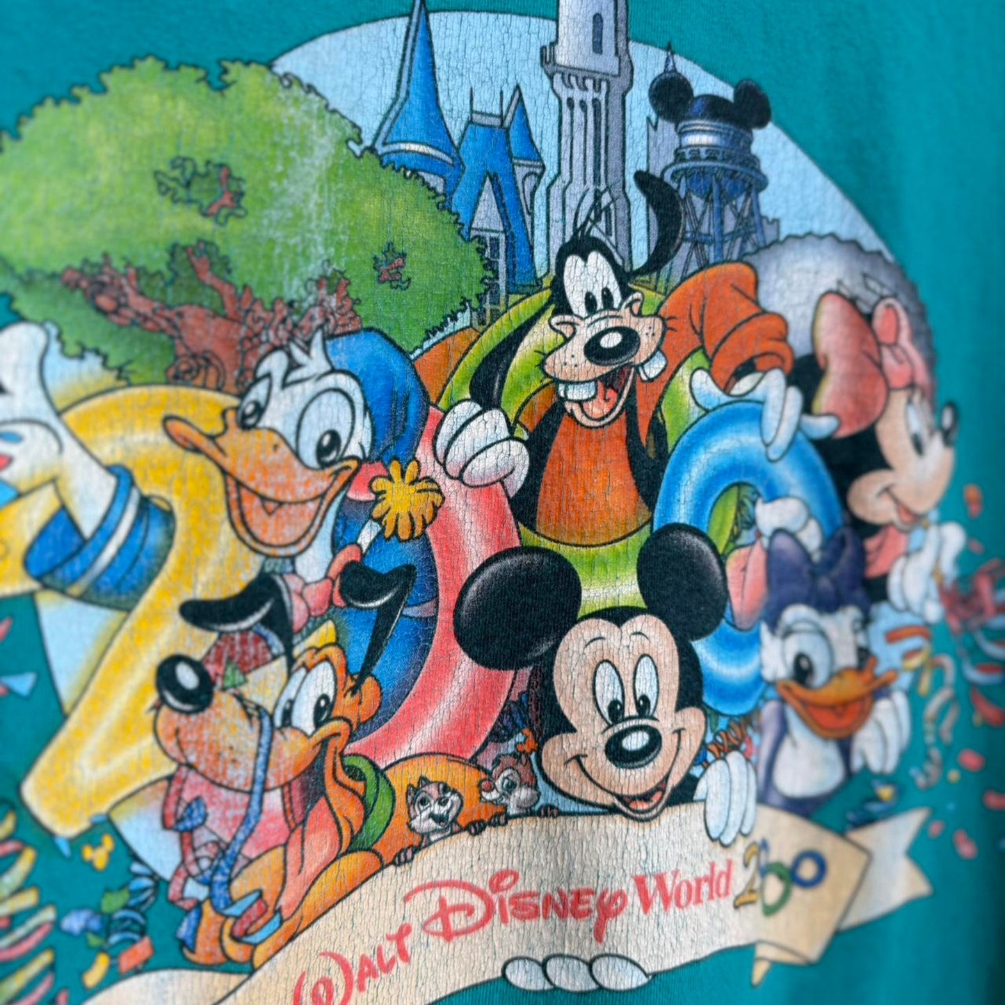 Vintage Mickey Mouse Disney World T-Shirt