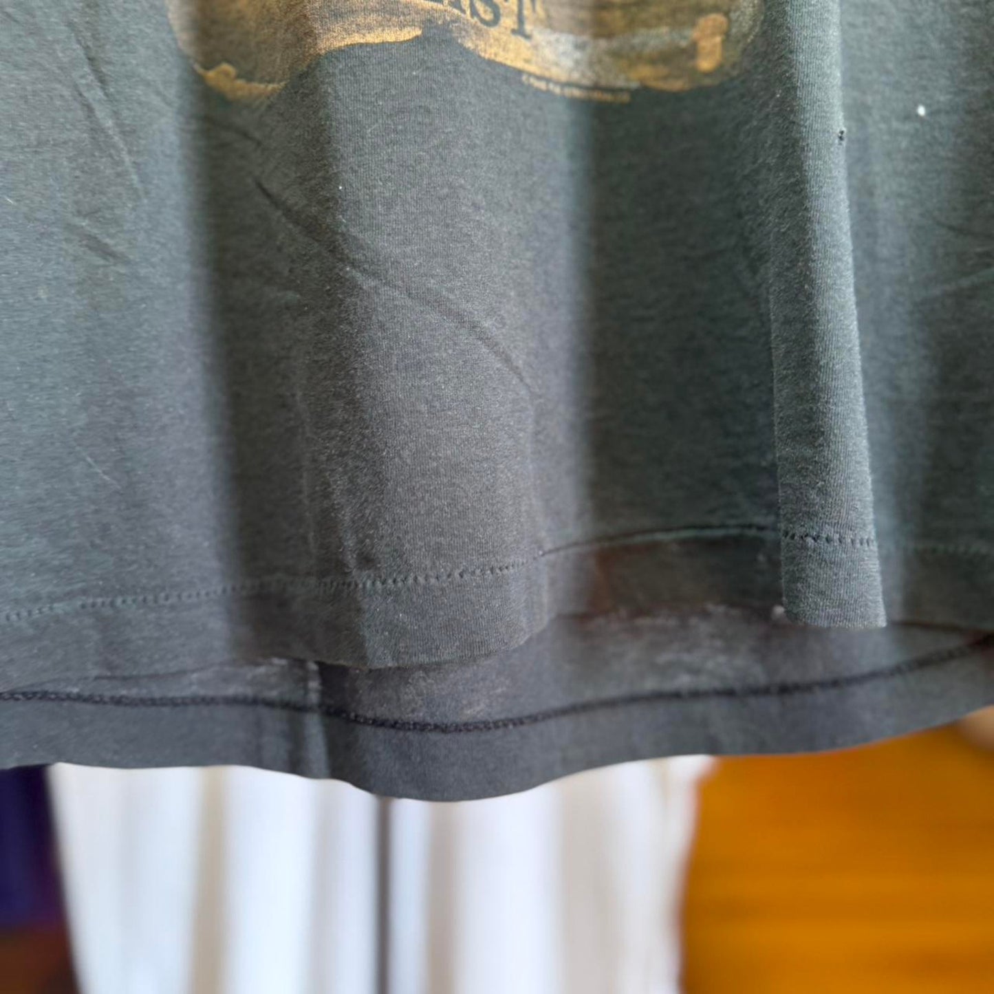 Vintage Harley Davidson Most Wanted Motorcycle Biker Cutoff Shirt