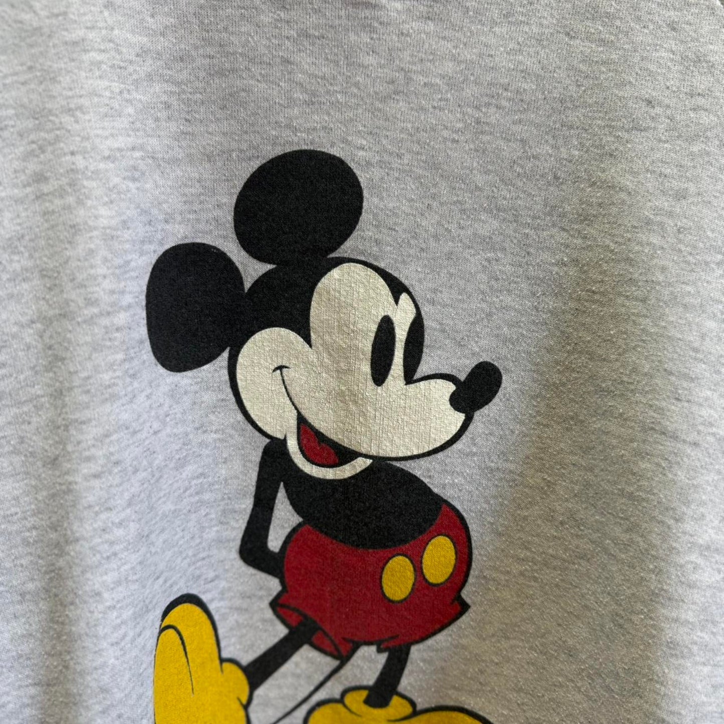 Vintage 80s Mickey Mouse Disney Cartoon Crewneck - Large