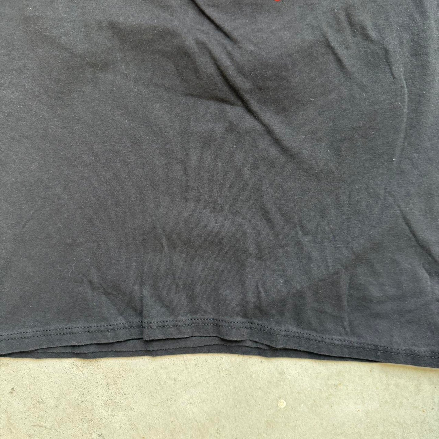 Vintage 1990 Nebraska Largest Motorcycle Show Biker Cutoff - X-Large