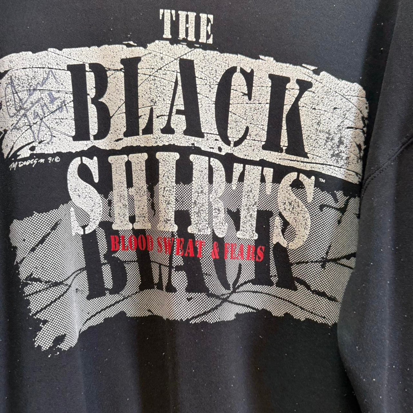 Vintage 90s Nebraska Huskers Blackshirts Football Crewneck
