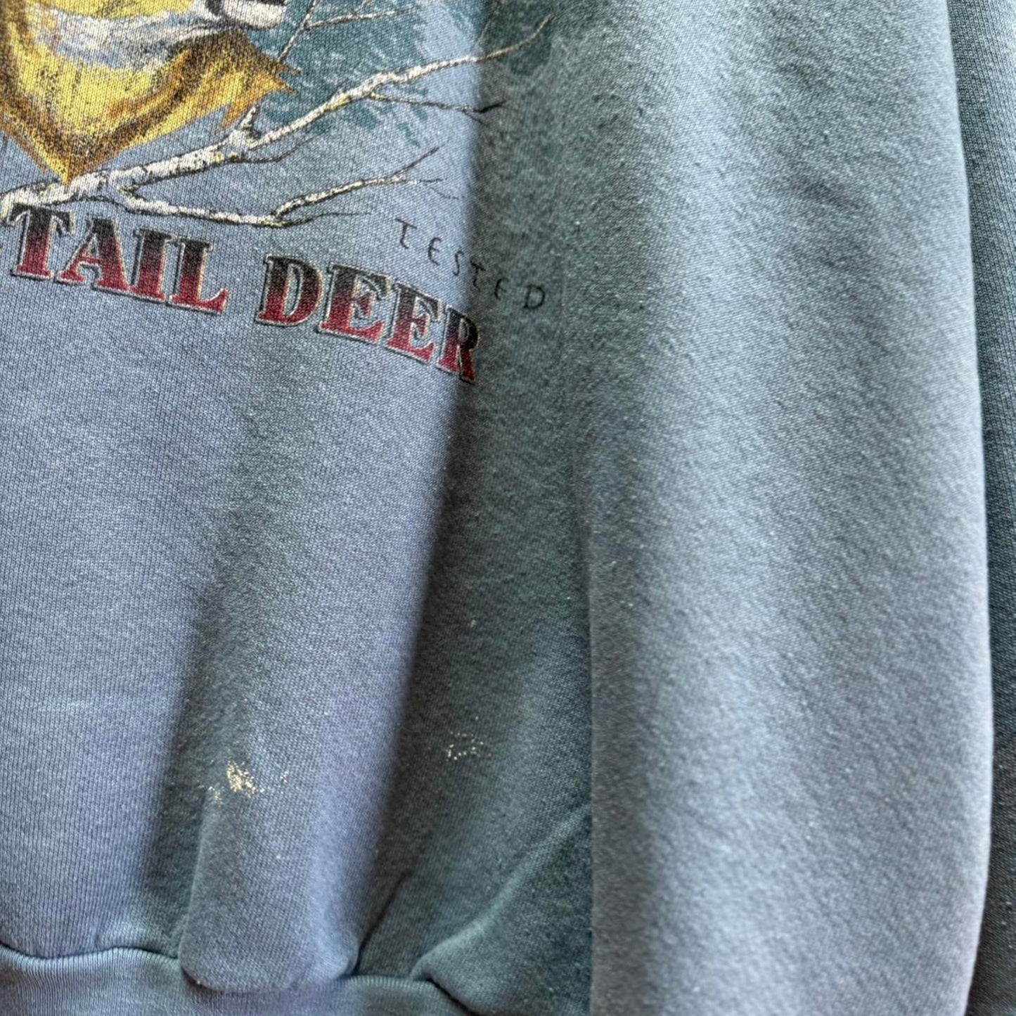 Vintage 90s American Wildlife Animal Nature Deer Crewneck