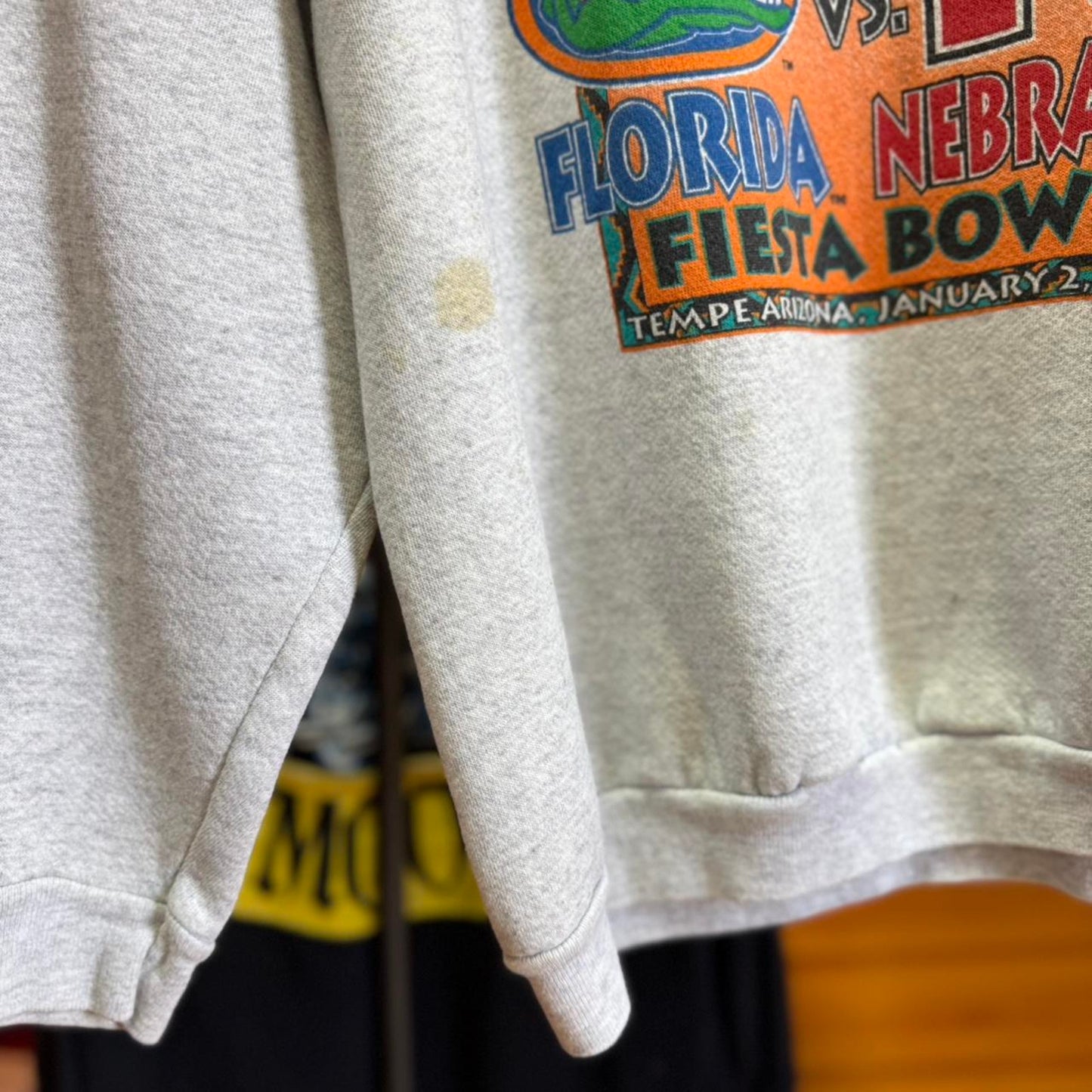 Vintage 90s Nebraska Huskers Fiesta Bowl Duel in the Desert Crewneck