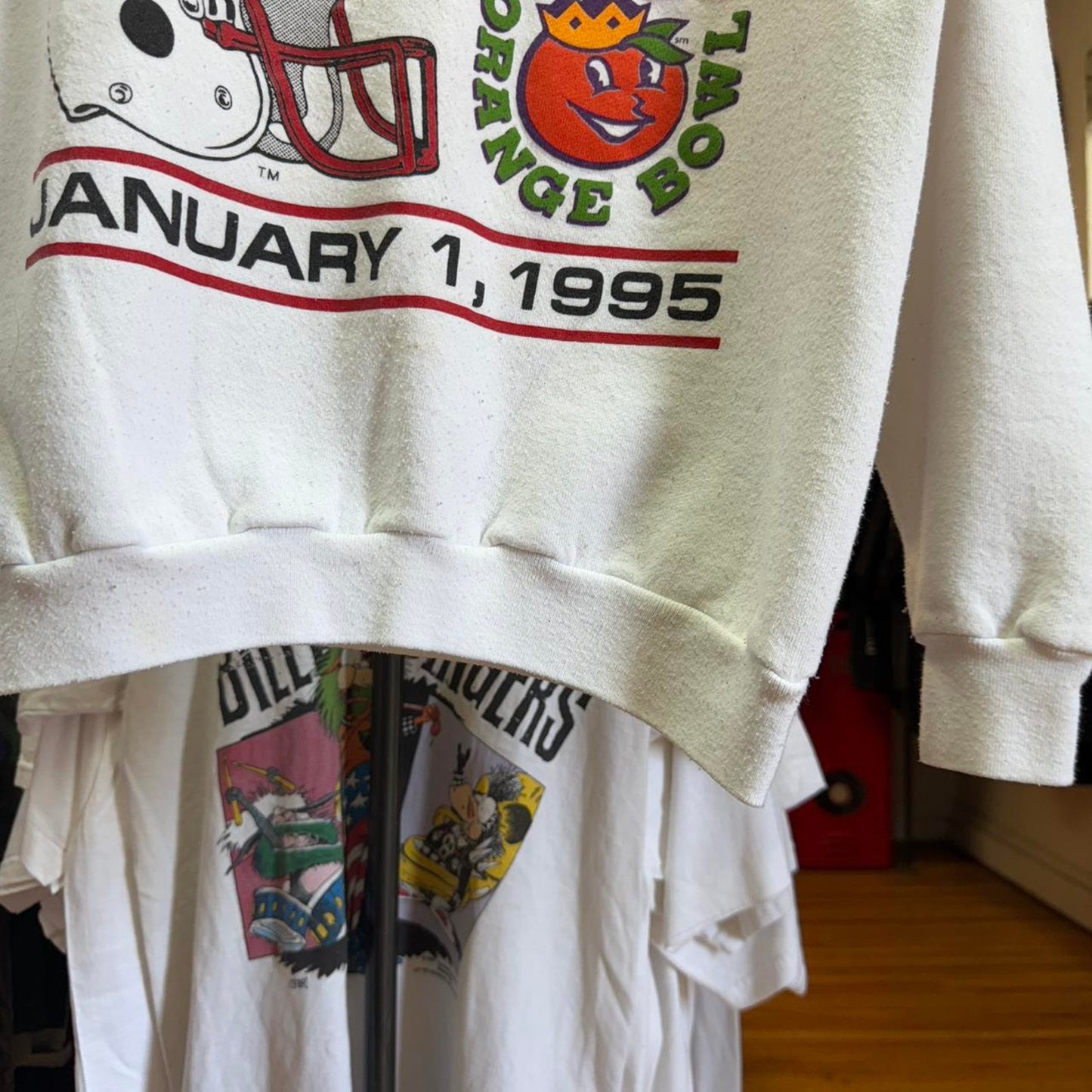 Vintage 90s Nebraska Huskers FedEx Orange Bowl Crewneck