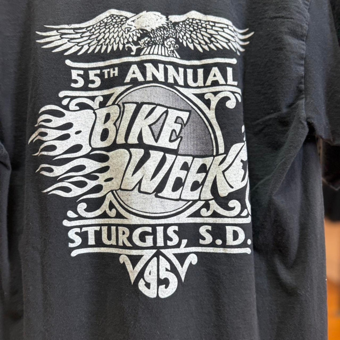 Vintage 90s Sturgis Motorcycle Biker Eagle T-Shirt