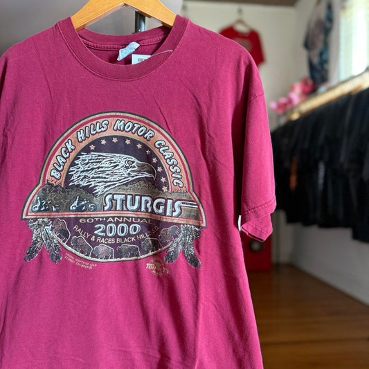 Vintage 90s Sturgis Biker Motorcycle Rally T-Shirt
