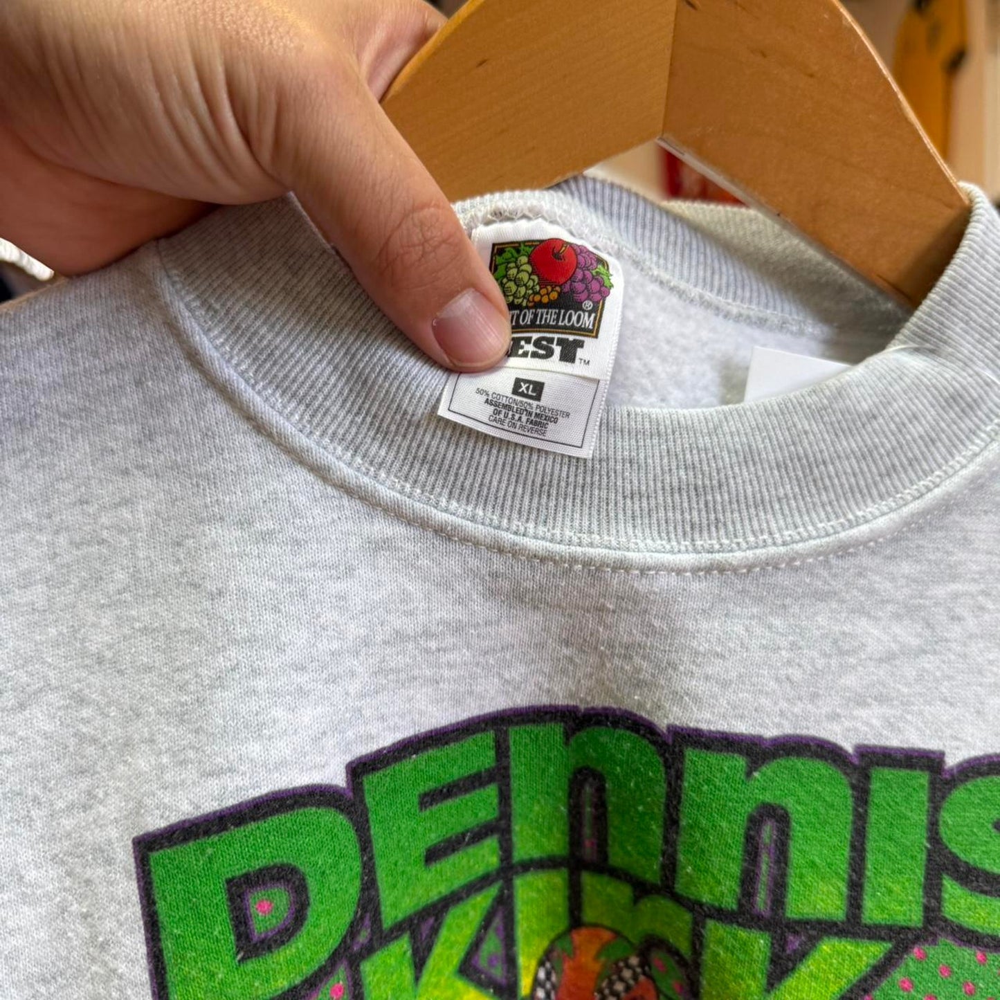 Vintage 90s Dennis Kirk Snowmobile Artic Crewneck