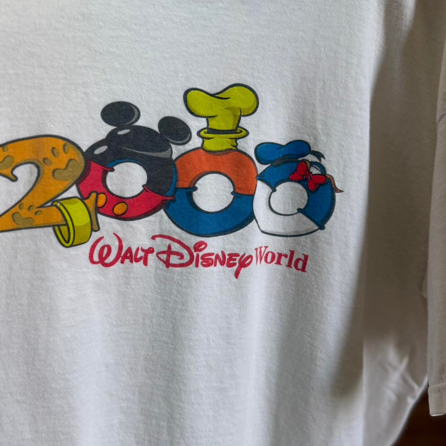 Vintage Y2K Disney Mickey Mouse Goofy Walt Disney World T-Shirt