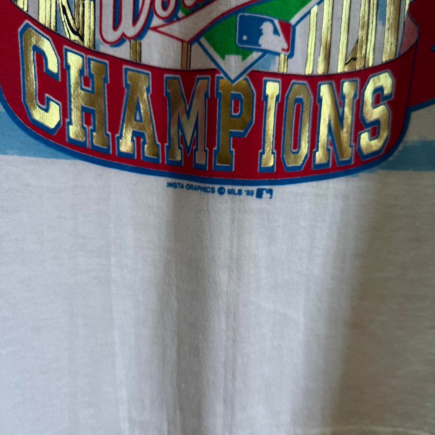 Vintage 90s Cincinnati Reds World Series Champions MLB T-Shirt