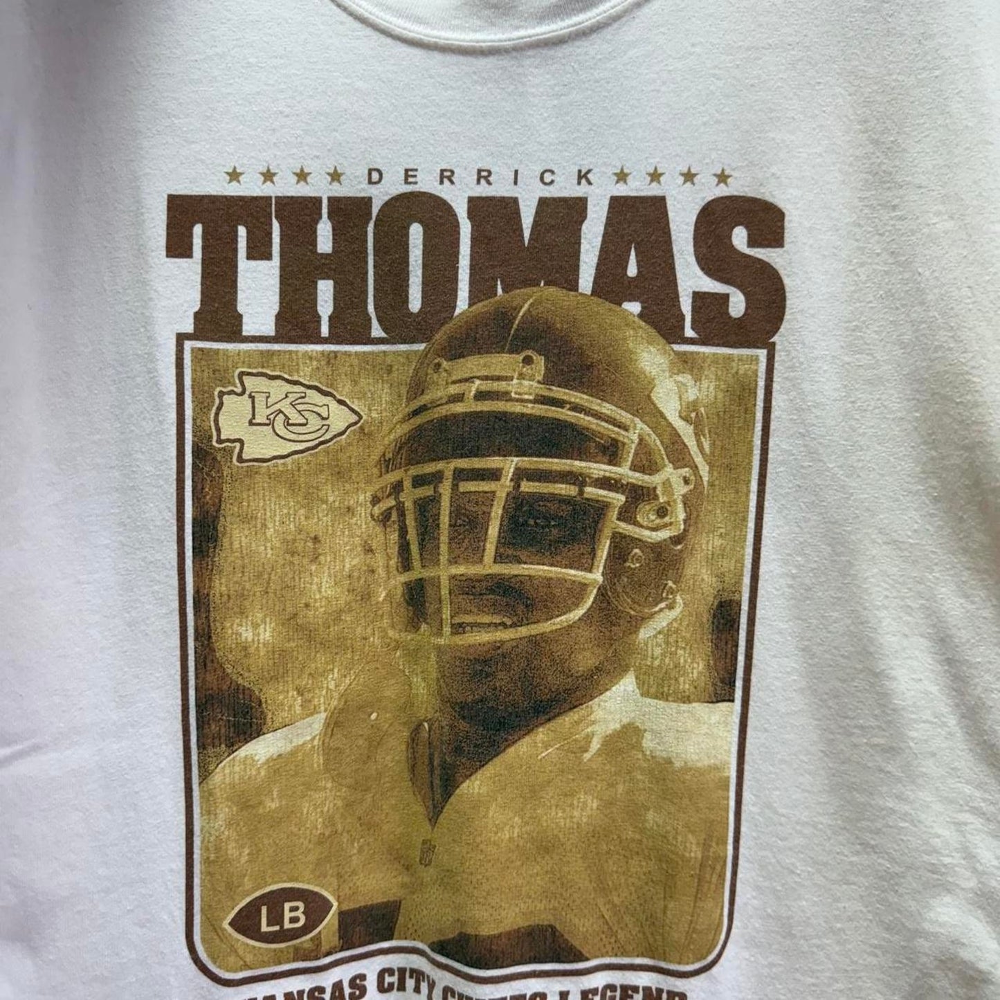 Vintage 90s Kansas City Chiefs Thomas Legend T-Shirt