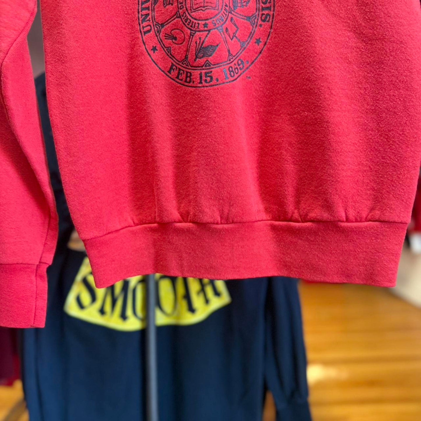 Vintage 90s Nebraska Huskers School Crest Crewneck