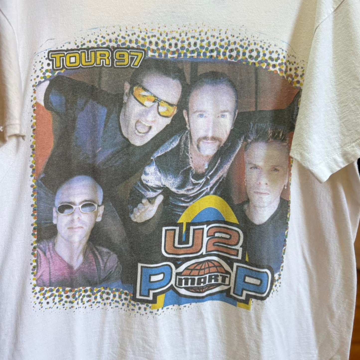 Vintage 90s U2 Pop 1997 Tour Band T-Shirt