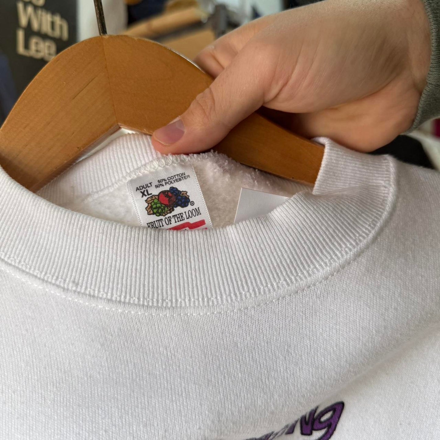 Vintage 90s I’m No Quitter Chocolate Cartoon Crewneck - X-Large