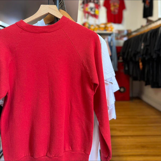 Vintage 90s Nebraska Cornhuskers School Crest Hombre Crewneck