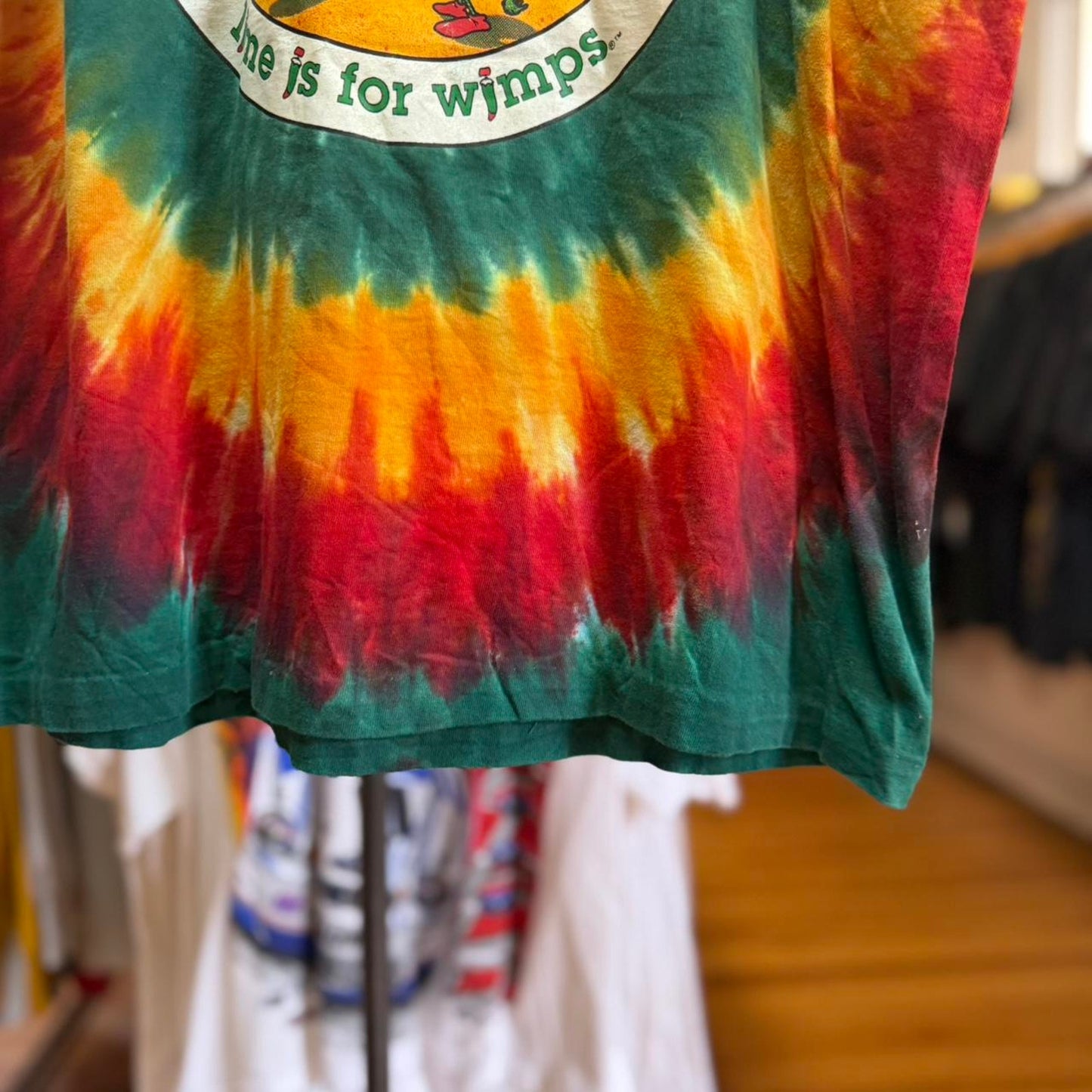 Vintage 90s Chili Beer No Lime Tie Dye T-Shirt