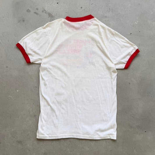 Vintage 1984 Nebraska Huskers Built to Withstand Hurricanes T-Shirt - X-Large