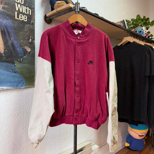 Vintage 90s Nike Air Letterman Jacket - Large