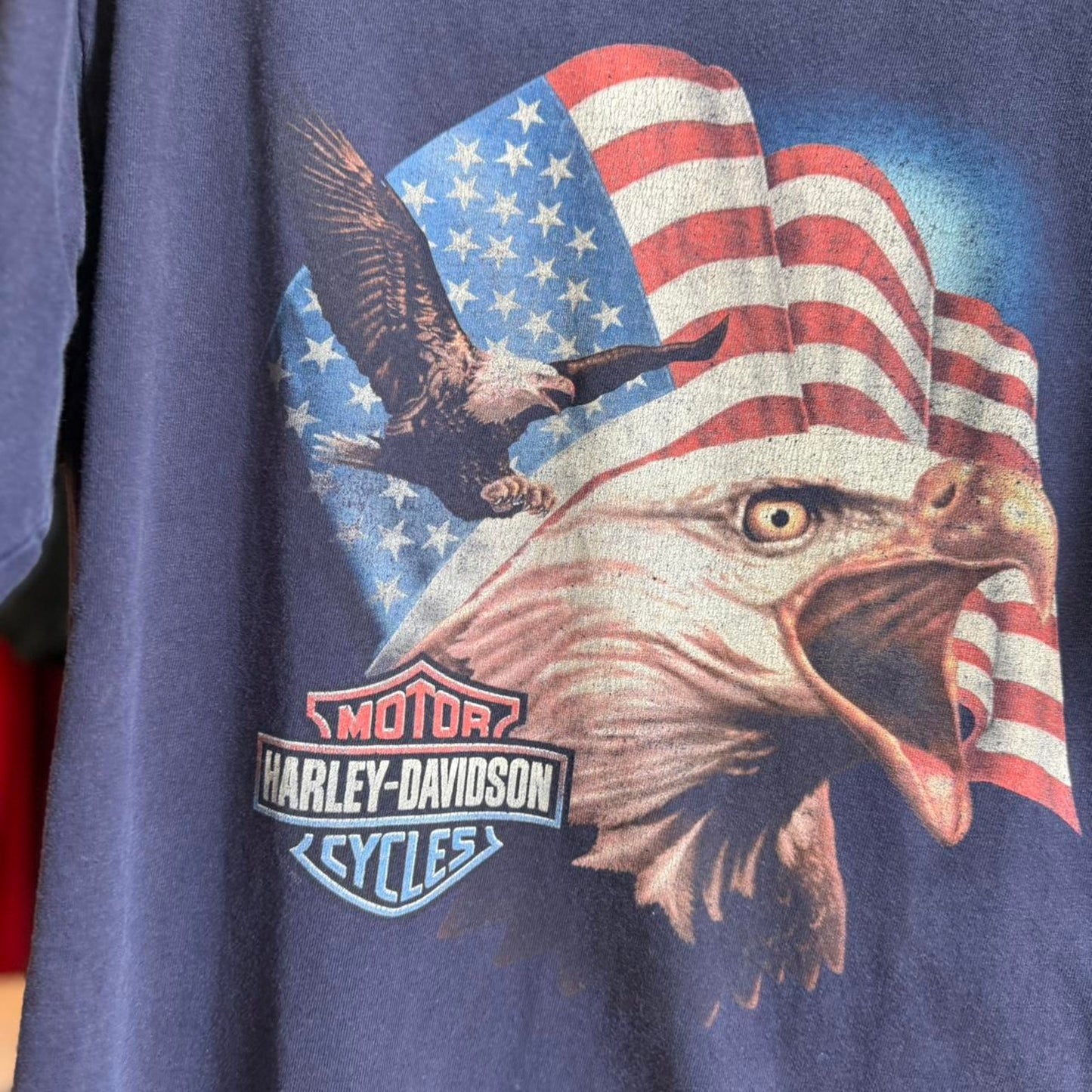 Vintage 90s Harley Davidson Motorcycles Biker T-Shirt