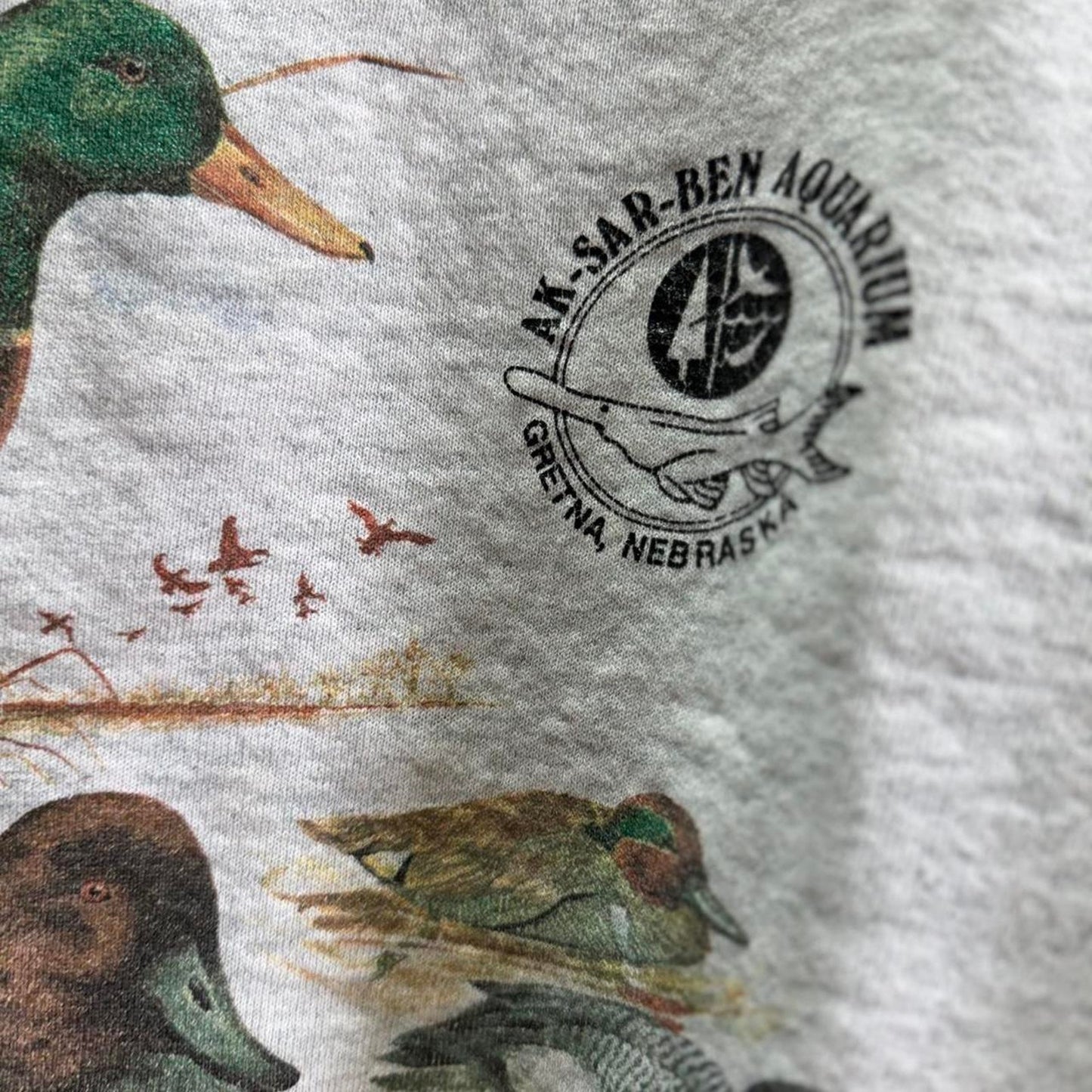 Vintage 90s Duck Animal Nature Ducks Crewneck