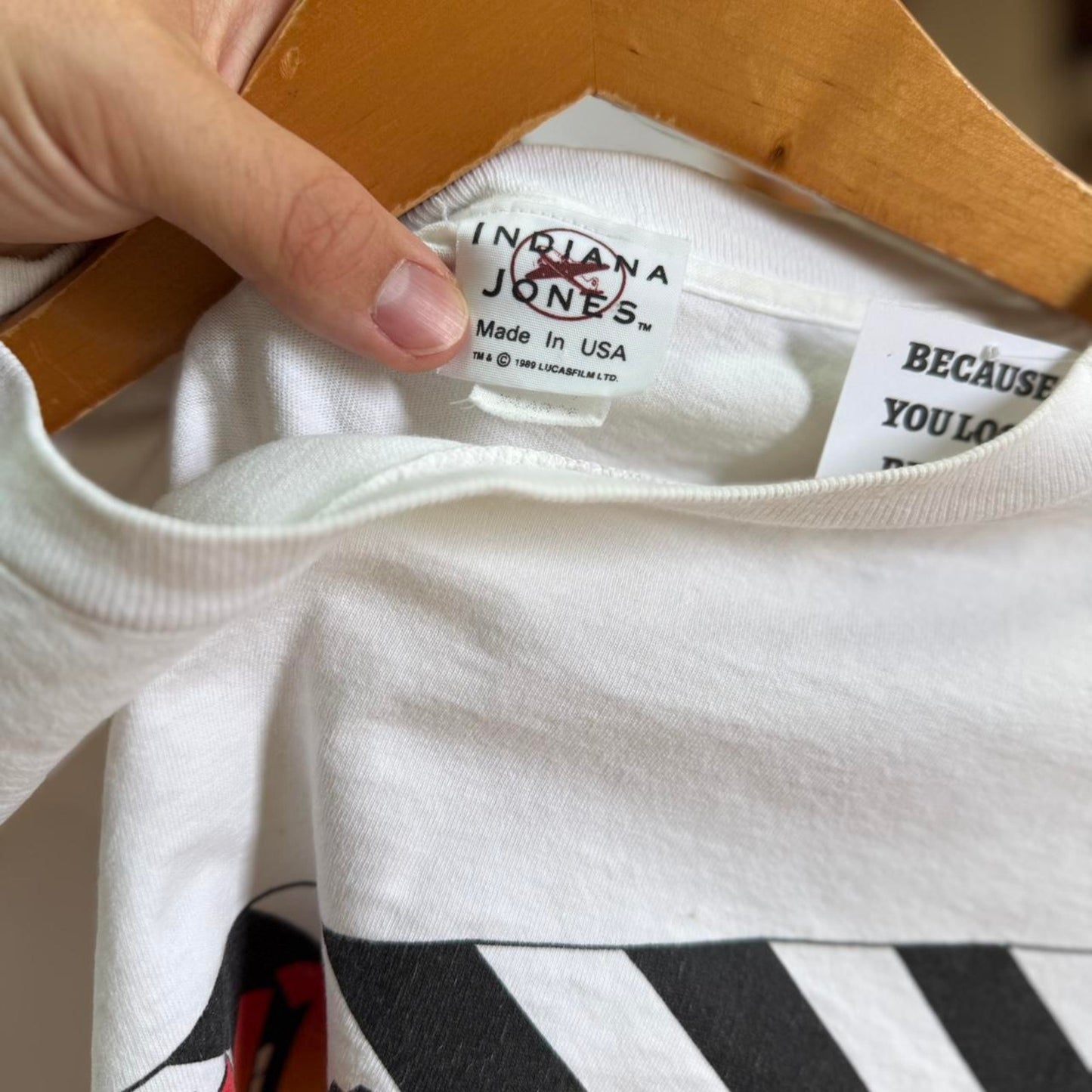 Vintage 90s Indiana Jones Epic Stunt Spectacular T-Shirt