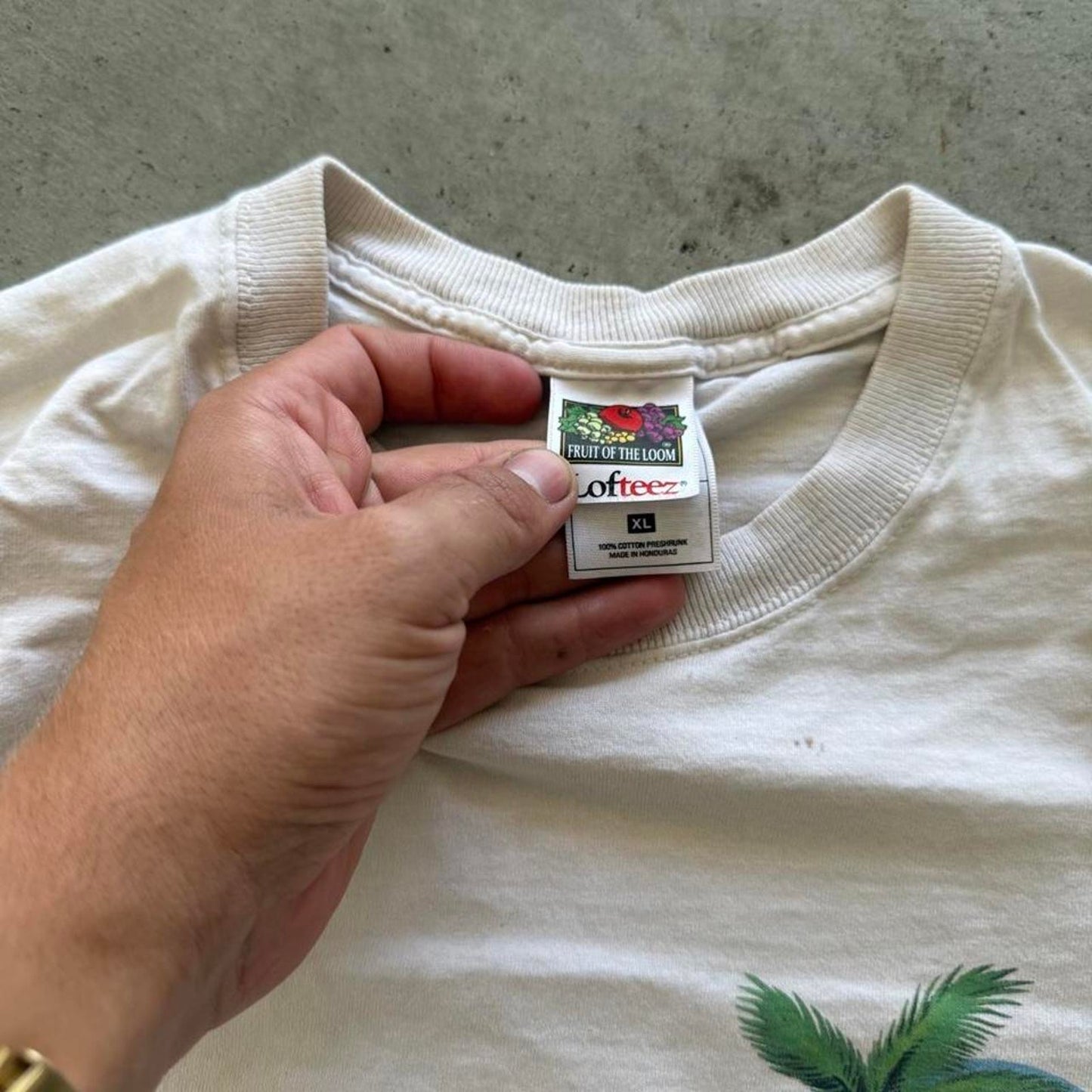 Vintage 90s Budweiser Island Alcohol Beer Promo T-Shirt - X-Large