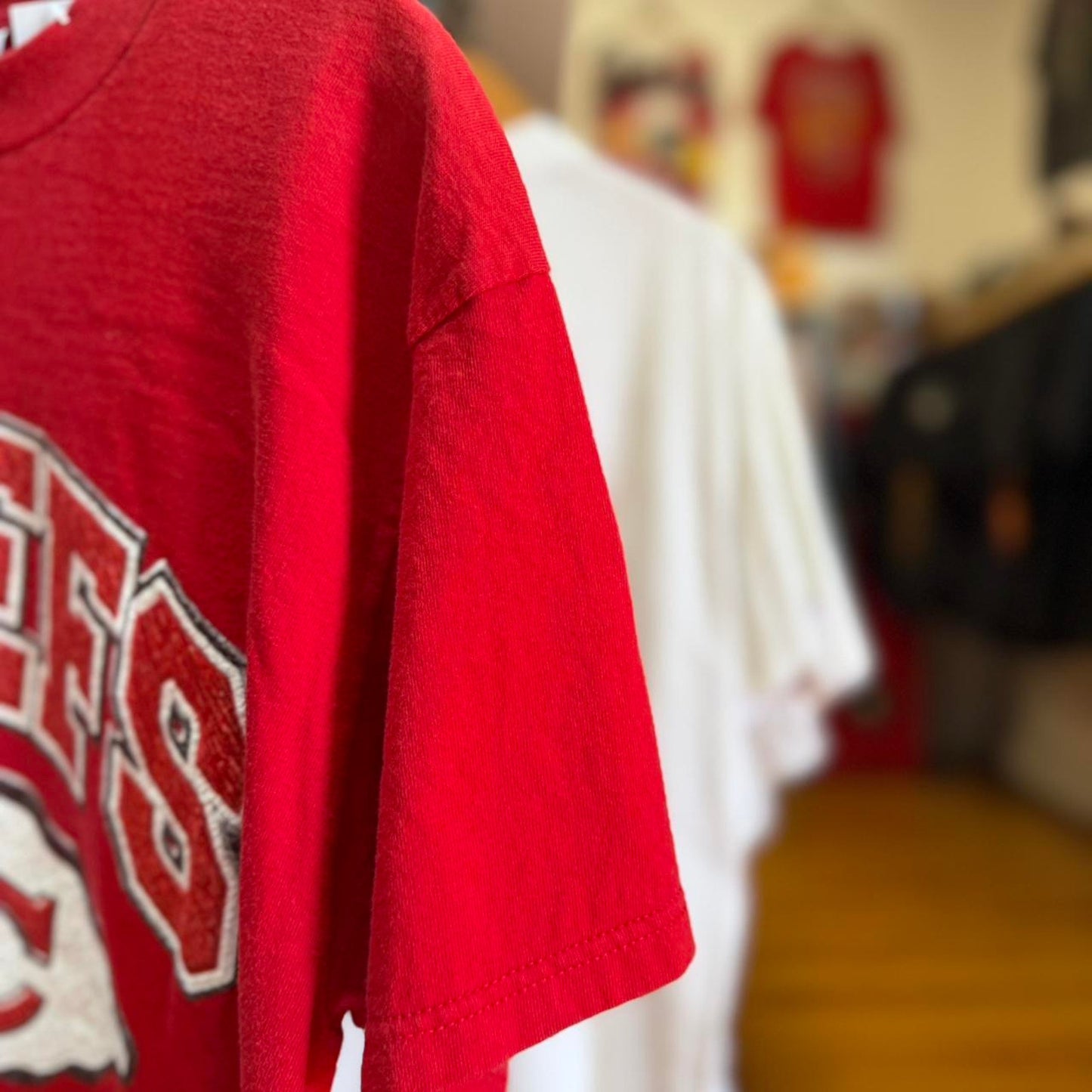 Vintage 90s Kansas City Chiefs KC Arrowhead NFL T-Shirt
