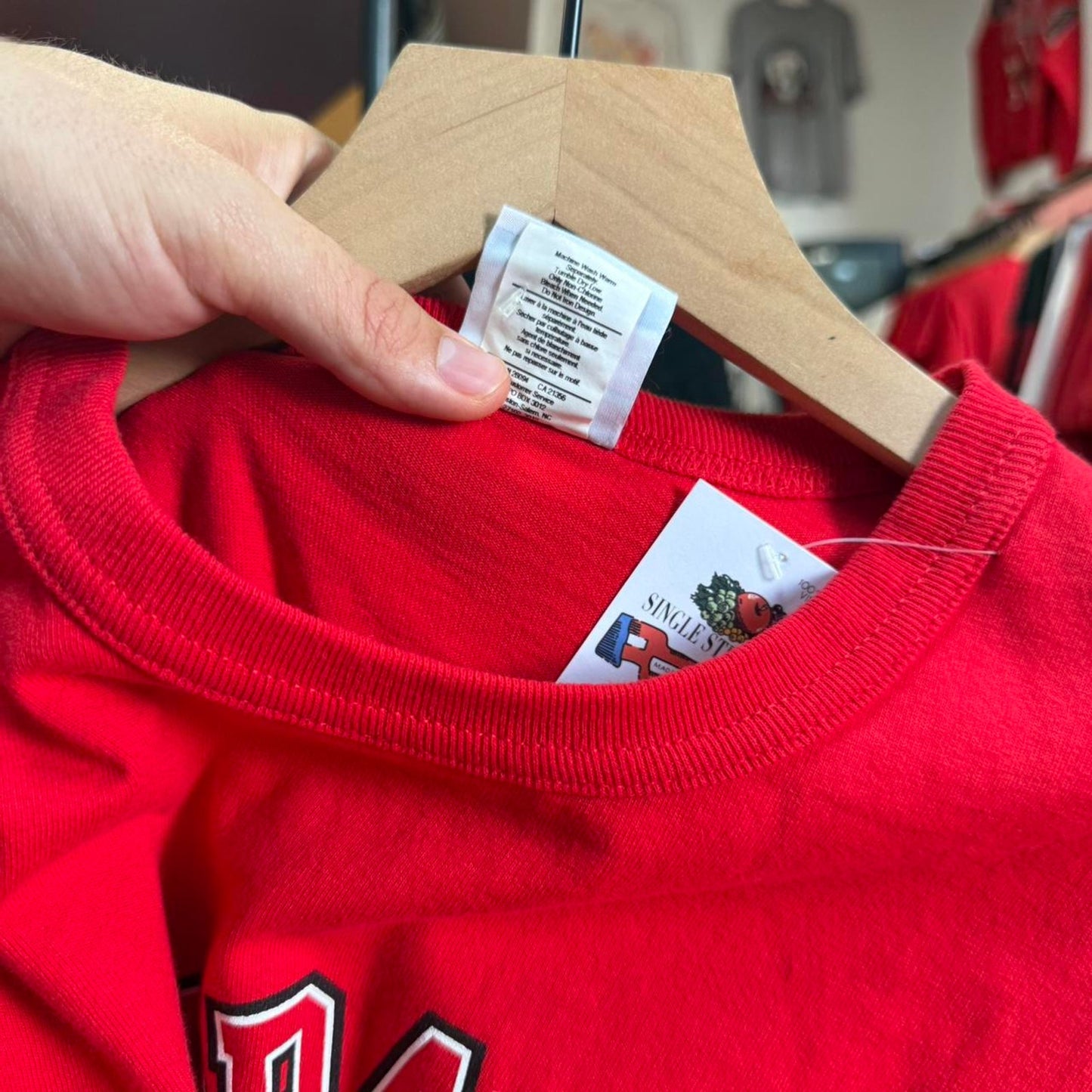 Vintage Y2K Nebraska Huskers CWS Baseball T-Shirt - Medium