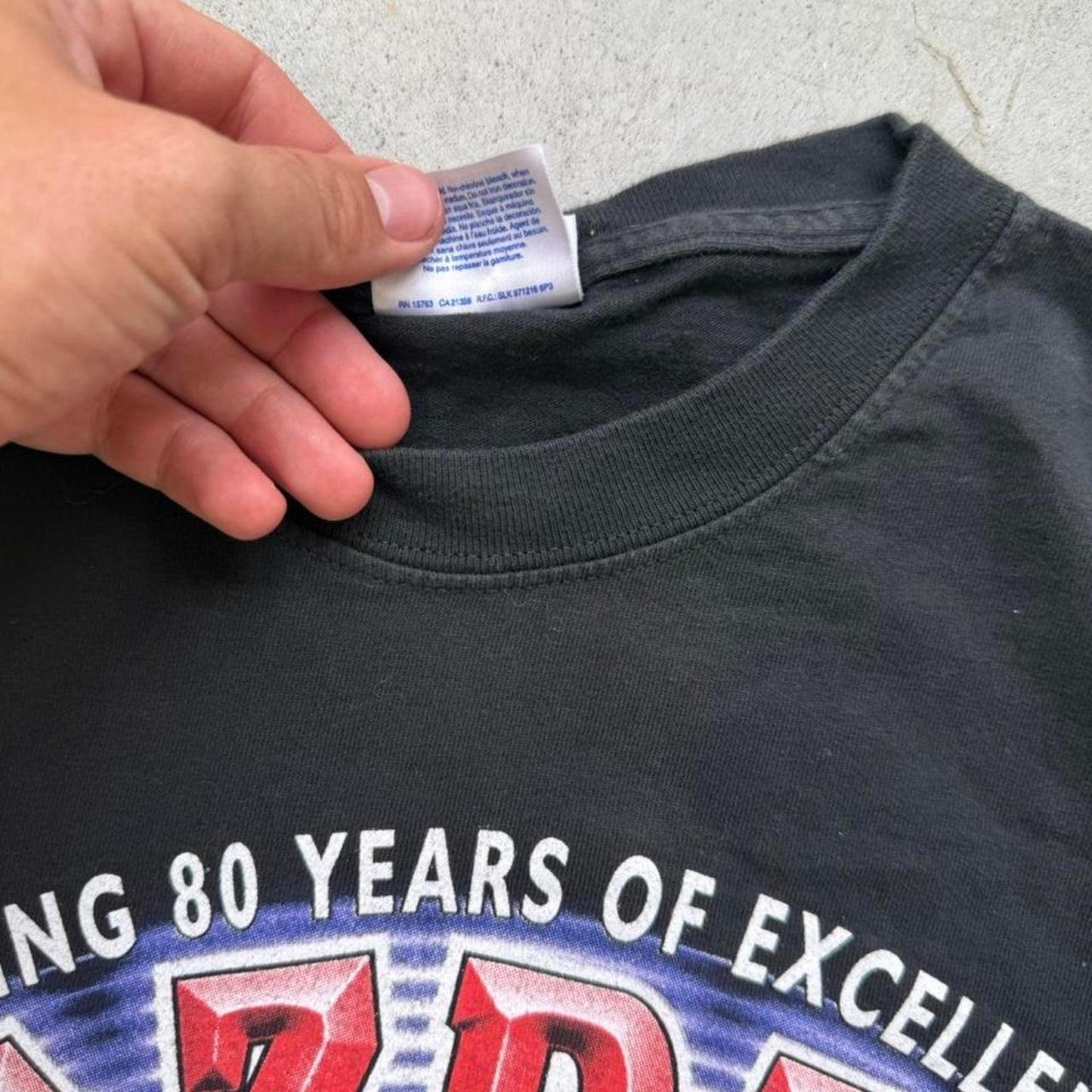 Vintage 90s Nazdar Ring Tech Technology T-Shirt - X-Large