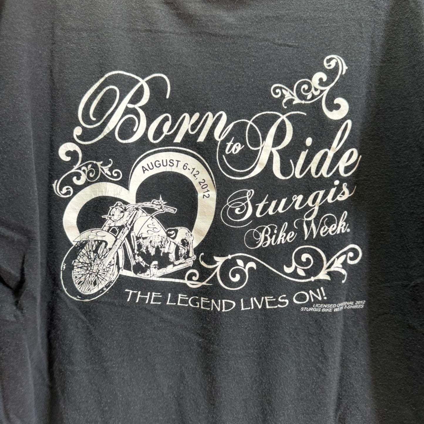 Vintage Y2K Black Hills Rally Biker T-Shirt