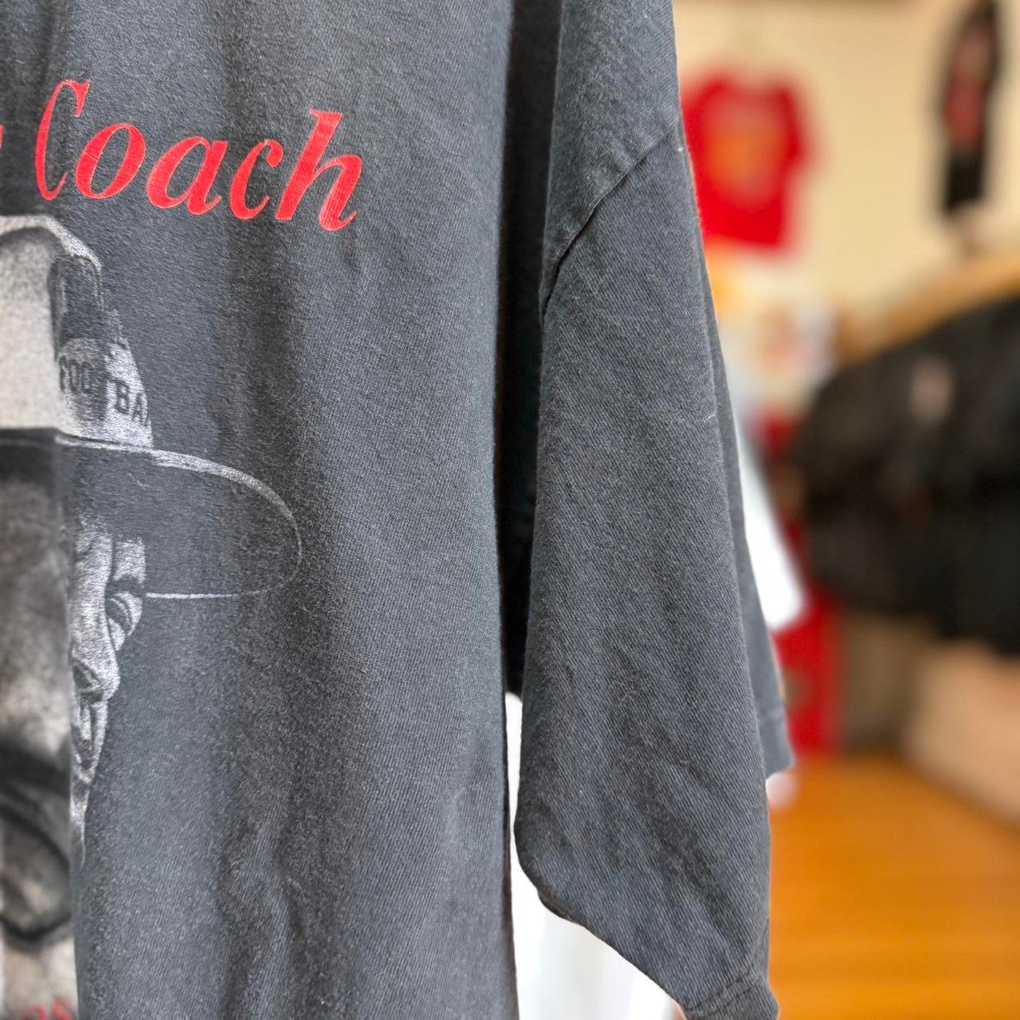 Vintage 90s Nebraska Huskers Thanks Coach Tom Osborne T-Shirt